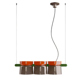 FERROLUCE Suspension 3-Light Yakitori 110cm