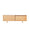 FURNIFIED TV Cabinet Oskar Oak Natural Rattan 150cm