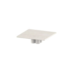 FURNIFIED Coffee Table Toulouse Square Microskin 130cm