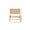 FURNIFIED Wicker Armchair Flora