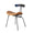FURNIFIED Dining Chair Julia Black Legs Cognac Leather