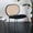 FURNIFIED Armchair London Natural Rattan Black Velvet