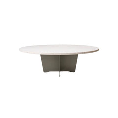 FURNIFIED Round Coffee Table Bonzac 90 cm