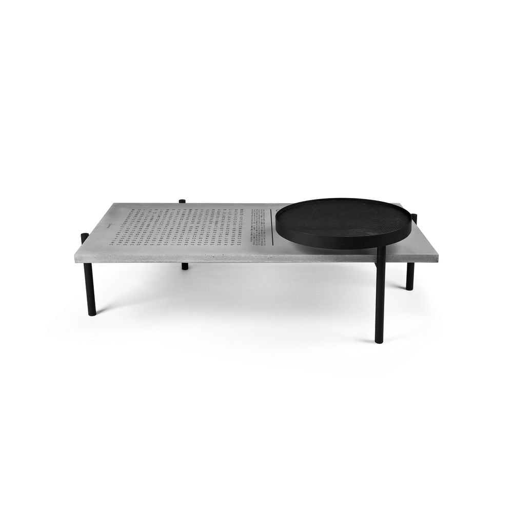 LYON BETON Coffee Table Twist Inspiring Words Edition 136x80cm