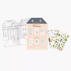 MOULIN ROTY Notebook stickers Les Parisiennes (20 pages)