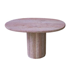 FURNIFIED Organic Side Table Canberra Travertine