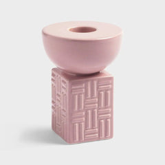 &KLEVERING Candle Holder Stack Pink
