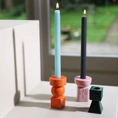 &KLEVERING Candle Holder Stack Pink