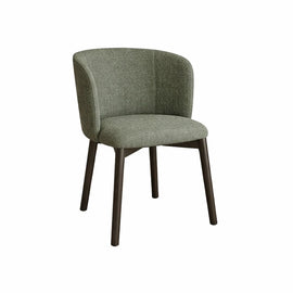 FURNIFIED Dining Chair Celia Smoke Wood