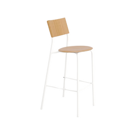 TIPTOE Bar Stool SSD Oak Steel Legs 75cm