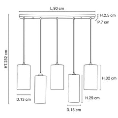 MARKET SET Suspension Light Cosiness 5l Version 1