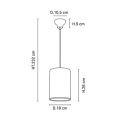 MARKET SET Suspension Light Cosiness D18