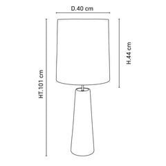MARKET Table Lamp Cosiness 101cm