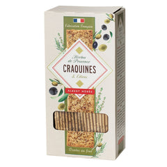 ALBERT MENES Crackers with Provence Herbs and Black Olive