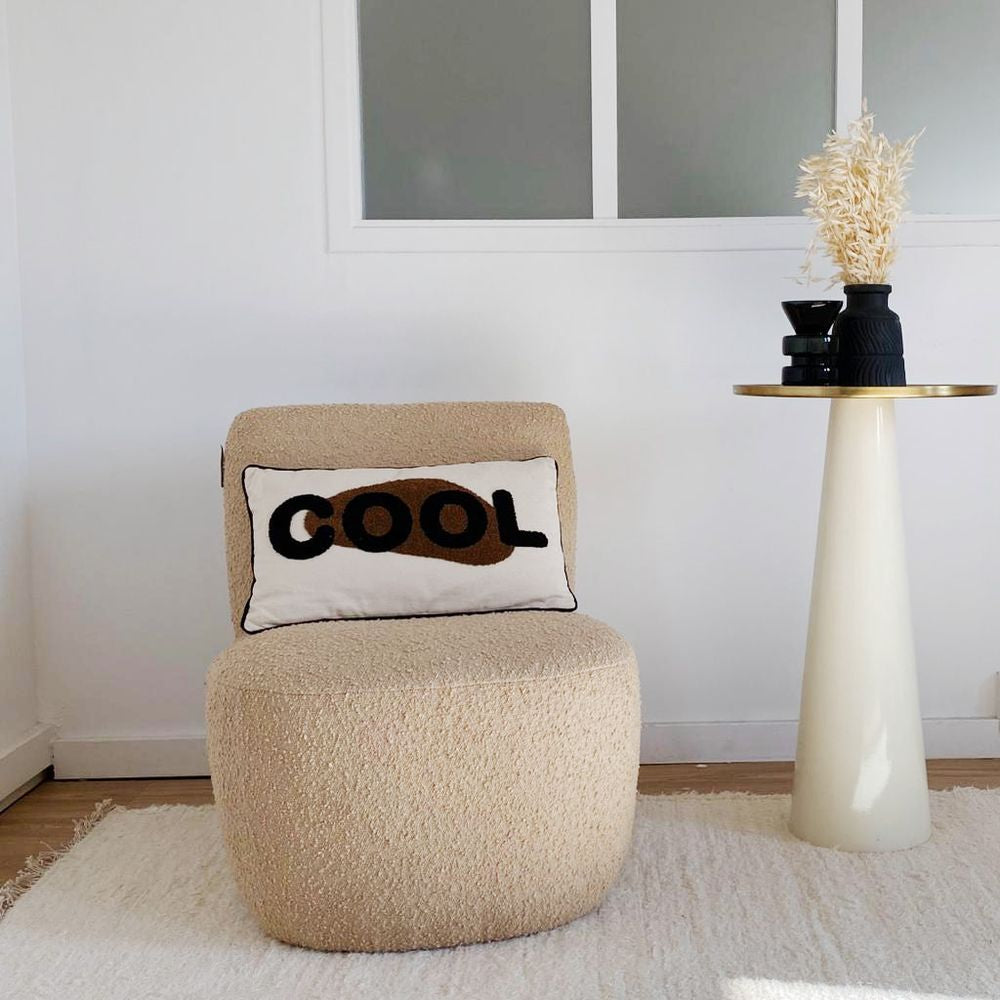 OPJET PARIS Side Table Metal Beige – laboutiquedesign.is