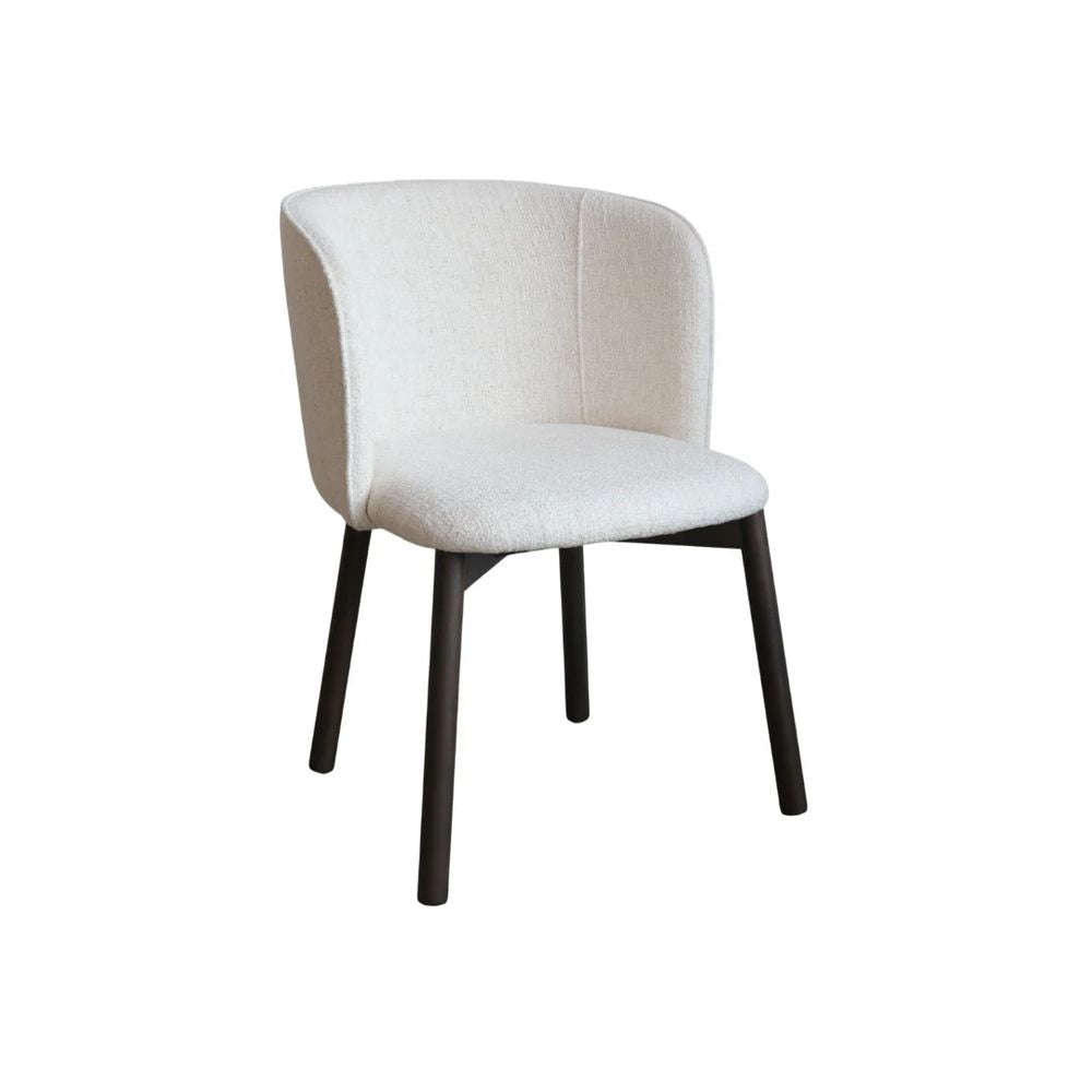 FURNIFIED Dining Chair Celia Smoke Wood