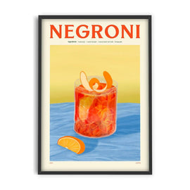PSTR STUDIO Art Print - Elin PK - Negroni