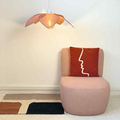 OPJET PARIS Armchair Eva Terry Colorful Fabric