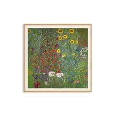 PSTR STUDIO Art Print Gustav Klimt – Flower Garden 50x50cm
