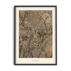 PSTR STUDIO Art Print Ito Jakuchu - White plum