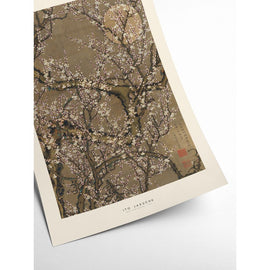 PSTR STUDIO Art Print Ito Jakuchu - White plum