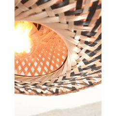 GOOD&MOJO Ceiling Light Kalimantan Black Natural 30cm