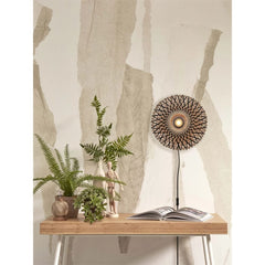 GOOD&MOJO Wall Lamp Kalimantan Black Natural 30cm