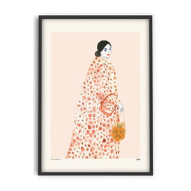 PSTR STUDIO Art Print La Poire - Flower Fur