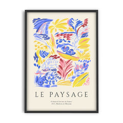 PSTR STUDIO Art Print Le Paysage  - Exhibition France