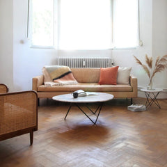 FURNIFIED Sofa Gordon 4 Seaters Leather