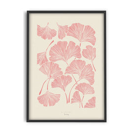 PSTR STUDIO Art Print Little Detroit - Gingko blomster