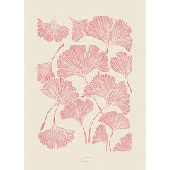PSTR STUDIO Art Print Little Detroit - Gingko blomster