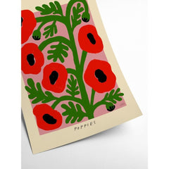 PSTR STUDIO Art Print Madelen - Poppies