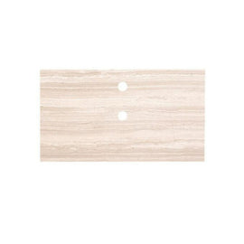 FURNIFIED Washbasin Plate Marcel Marble Beige