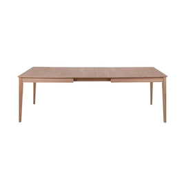 FURNIFIED Extendable Dining Table Mia Oak 180/240cm