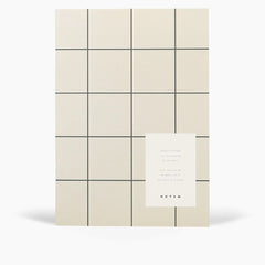 NOTEM STUDIO Weekly Planner Milo White Blue 17x23,5cm