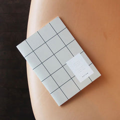 NOTEM STUDIO Weekly Planner Milo White Blue 17x23,5cm