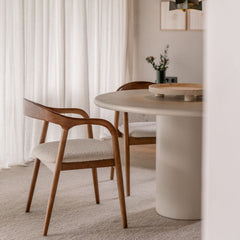 FURNIFIED Dining Chair Muret 78cm