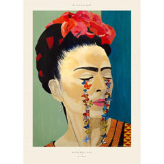 PSTR STUDIO Art Print My Mexican Hero - Butterfly Cry by John McDonald