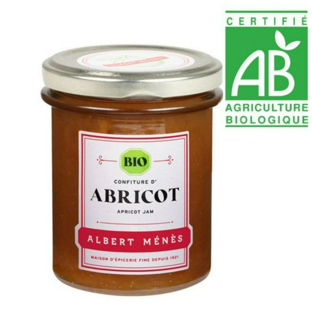ALBERT MENES Organic Apricot Jam 230 g
