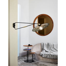 MARKET SET Wall Light Gatsby Printed 50cm