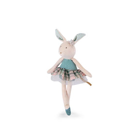 MOULIN ROTY Doll Small Blue Rabbit “La petite école de danse“