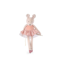 MOULIN ROTY Doll Small Pink Mouse “La petite école de danse“