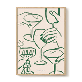 PSTR STUDIO Art Print - Phthalo Ruth - Cheers