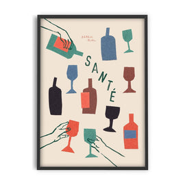 PSTR STUDIO Art Print Phthalo Ruth - Santé