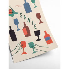 PSTR STUDIO Art Print Phthalo Ruth - Santé