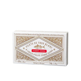ALBERT MENES Premium Germon White Tuna Fillets In Extra Virgin Olive Oil 69 g
