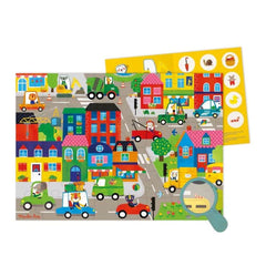 MOULIN ROTY Puzzle In town Popipop (48 pieces)