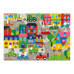 MOULIN ROTY Puzzle In town Popipop (48 pieces)