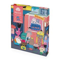 MOULIN ROTY Puzzle Everyone at the movies! The Schmouks (200 pieces)